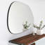 Erwann Wood Flat Wall Mirror