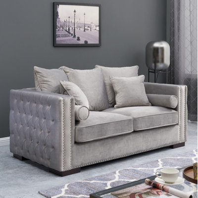 Angelina 2 Seater Cotton Blend Sofa