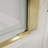34"-36"W X 72"H Semi-Frameless 180° Rotatable Pivot Shower Door With 1/4 Inches Tempered Glass-120349521