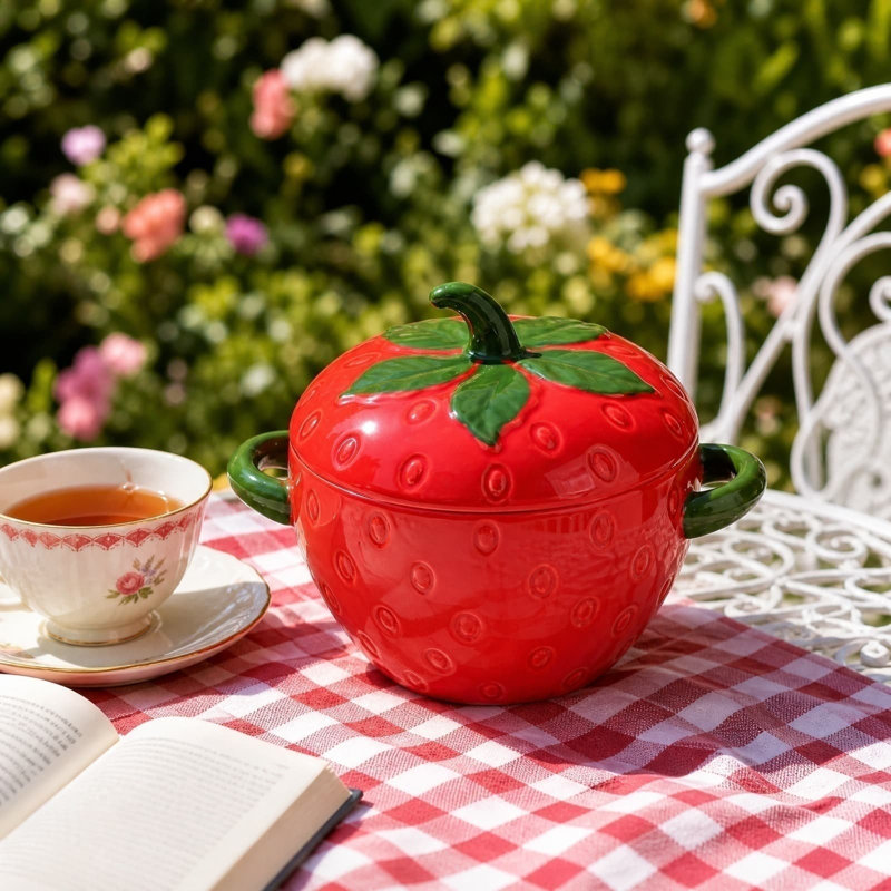 a ceramics Fruit-shaped Bowl