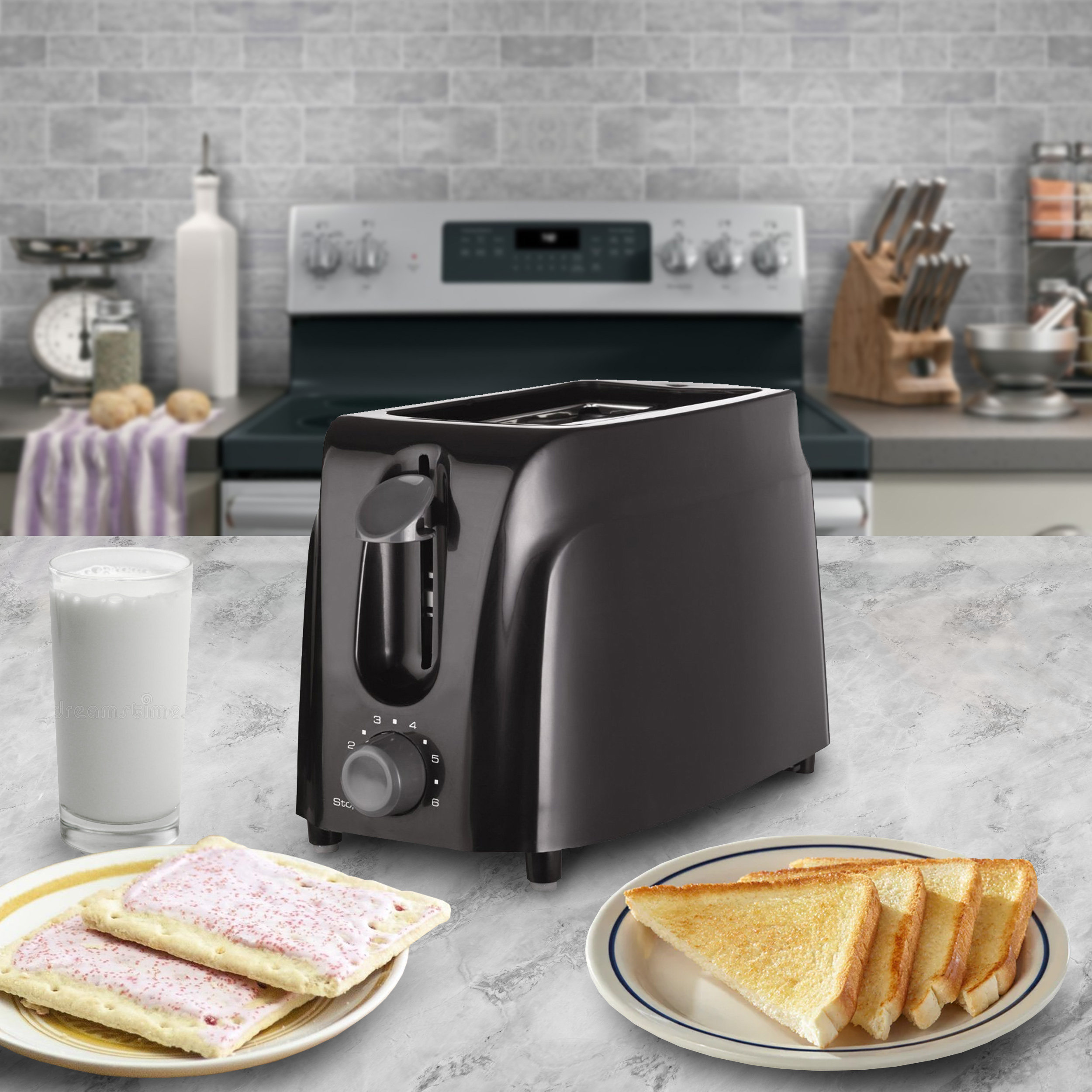 Brentwood 2 Slice Cool Touch Toaster | Wayfair