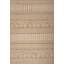 Moroccan Geometric Area Rug in Beige