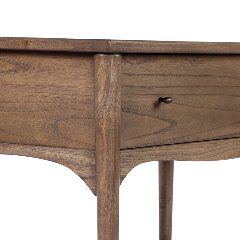 Lizzy 1 - Drawer Nightstand, Brown Oak