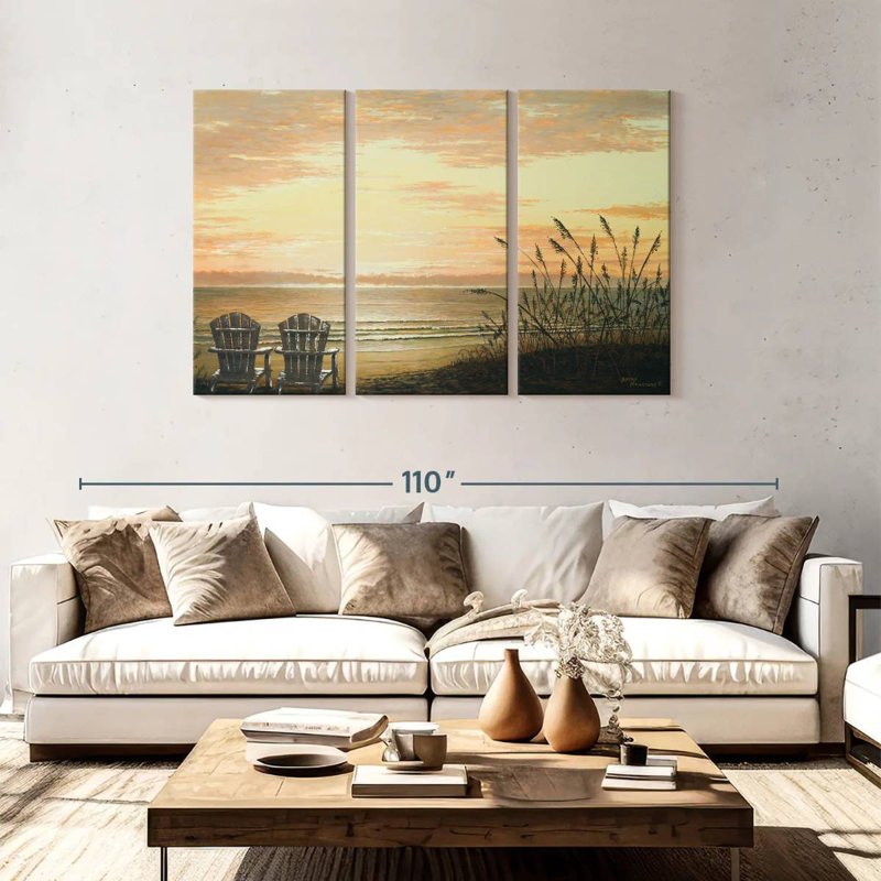 Gillard Sunset Chairs, 48" H x 74" W