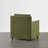 Fixed Sculptural Armchair with Weighted Base and Clean Lines-647486558
