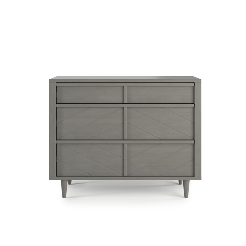 Surrey Hill 3 Drawer Dresser, Lunar Gray