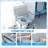 Rolling Shower Wheelchair, Bedside Commode Toilet Chair for Seniors