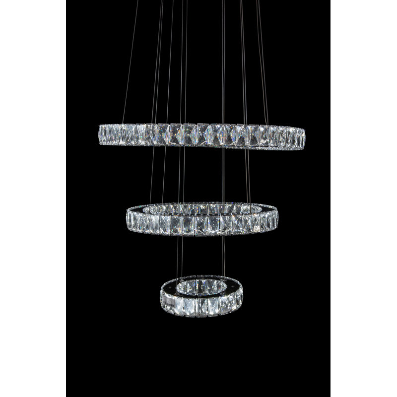 Asteroids 3 - Light LED Chandelier