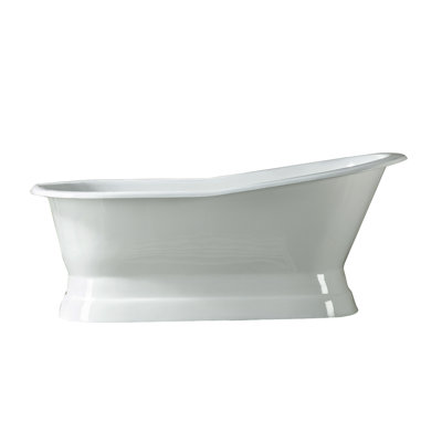 Baignoire de trempage à socle 67 po x 31 po Lyndsey