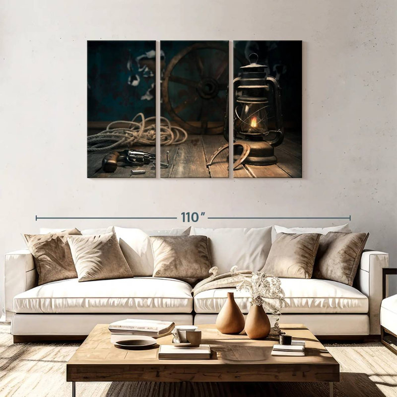 Lelar Western Style, 48" H x 74" W