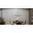 5 - Light Steel Dimmable Chandelier
