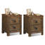 Table de chevet 2 tiroirs Humes