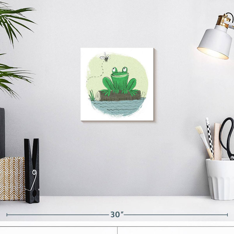 Ashelle Froggy Frog, 10" H x 10" W