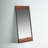Larai Wood/Metal Rectangle Floor Mirror