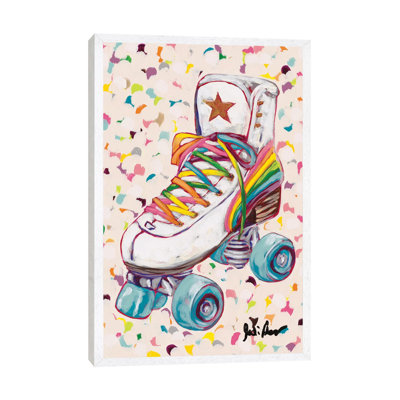 Retro Rainbow by Jodi Augustine - Painting on Canvas