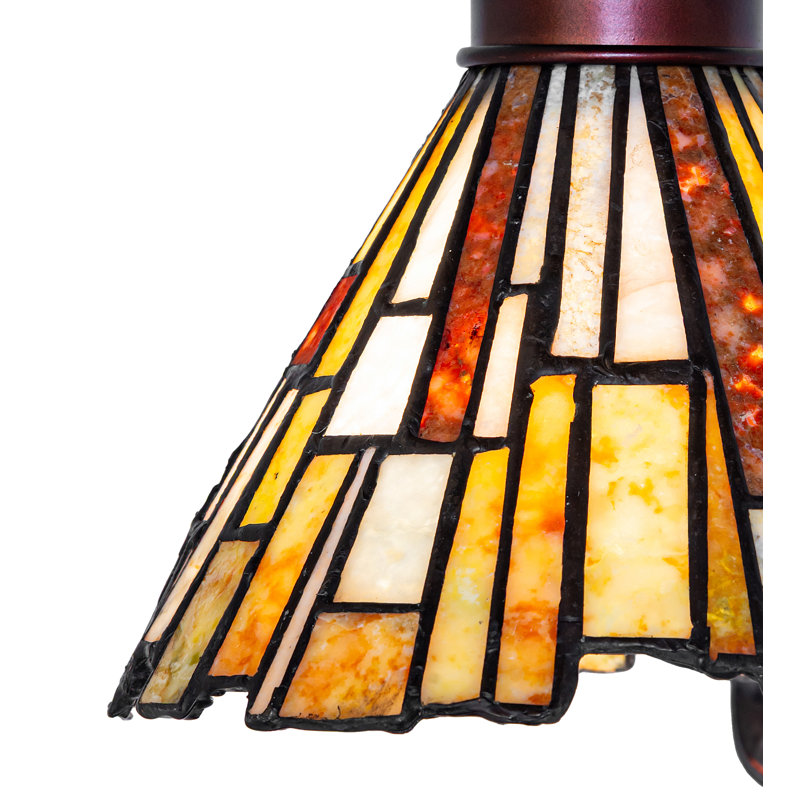 8" Wide Delta Jadestone Wall Sconce