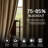 Luxury Velvet Pinch Pleated Blackout Curtains - Room Darkening Thermal Insulated Back Tab Soundproof Drapes with Hooks+Rings (set of 2)-2004483764-2004483768