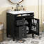 Meuble-lavabo simple 30 po avec lavabo supérieur