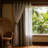 Double Layer Curtains 2-Pack - Sheer & Blackout Room Darkening Panels With Grommet Top, Energy Efficient Indoor Window Drapes-802587170-802587231