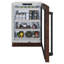 Zline 24 In. Touchstone 151 Can Beverage Fridge With Hand Hammered Copper Glass Door