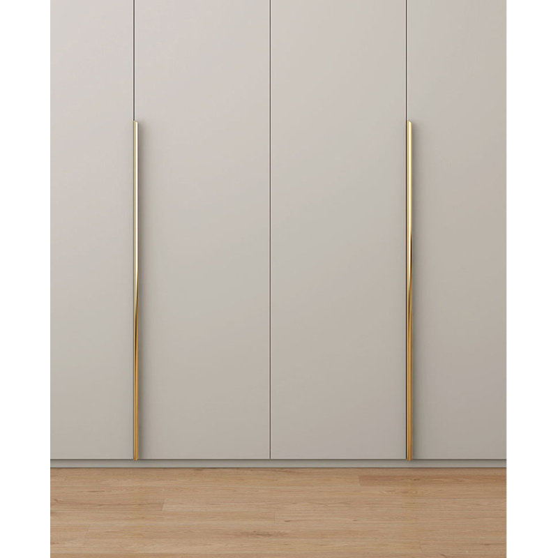 Simple Solid Color Fashion Wardrobe, 94.49" H x 62.99" W x 23.62" D