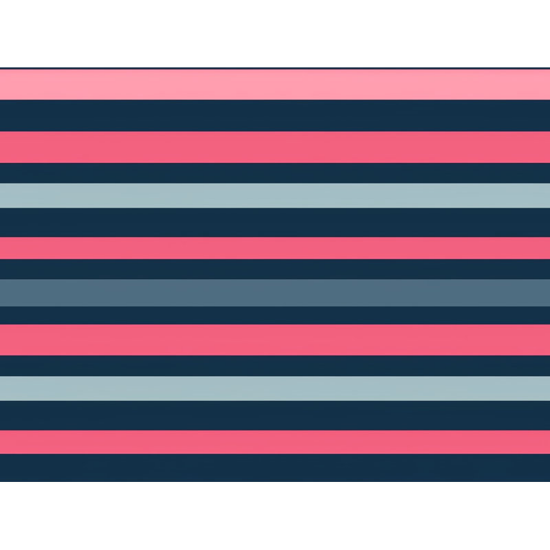 Machine Printed Duvet Cover, Twin Duvet Cover, Navy/Pink
