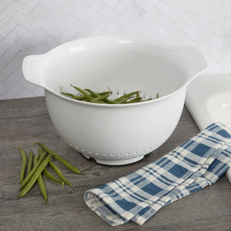 KitchenAid® Universal Plastic Colander, 7-Quart, White