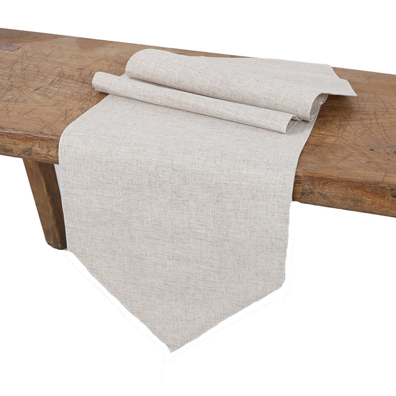 Chemin de table Isakson Holly, Lin, L 90 po x l 15 po