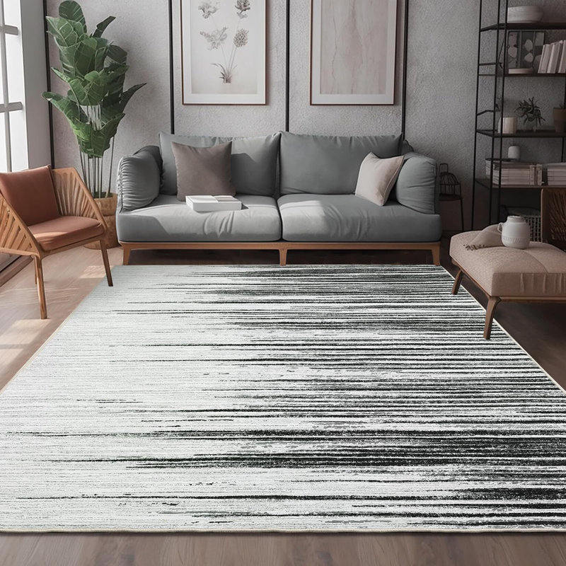 Tapis moderne lavable 9 x 12