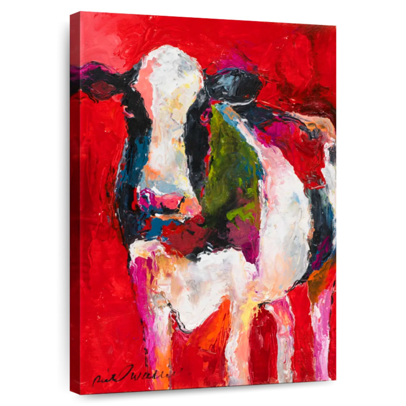 Brampt Cow V, 48" H x 32" W