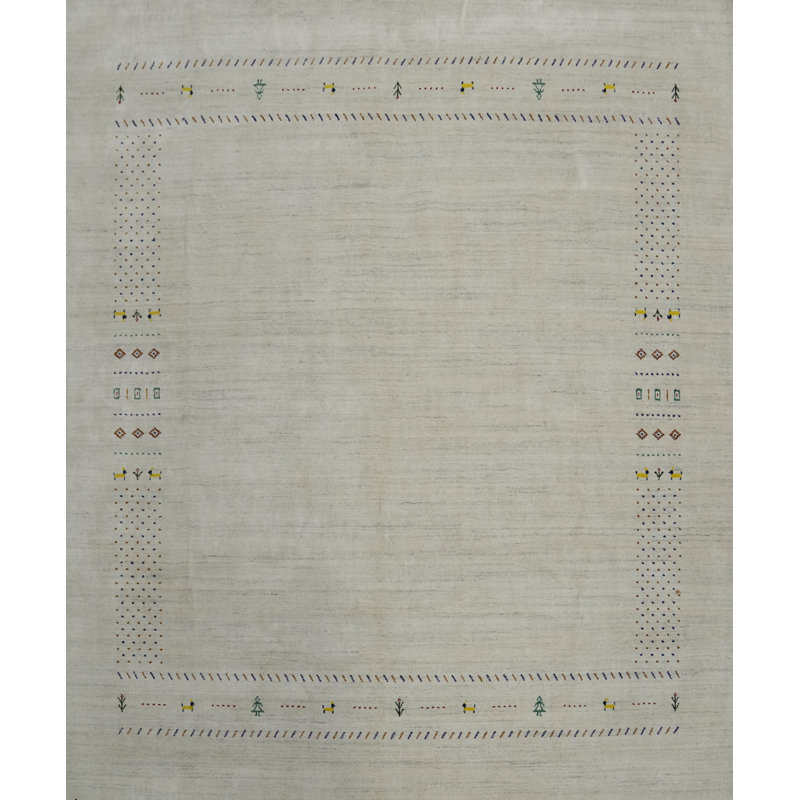 Tapis tribal Gabbeh 9 x 9