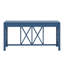 Console en placage avec 4 tiroirs spacieux, table d'entrée de style moderne Crisscross avec rangement ouvert-175275193