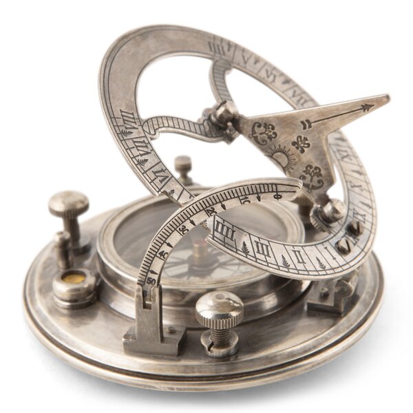 Buy Sundial Compass- Antique Brass Nautical compasses online shop sale