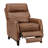 Traditional Oversize Genuine Leather Pushback Recliner-1176625773