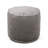 Shimon Cylinder Pouf,  Pewter Gray-438522510