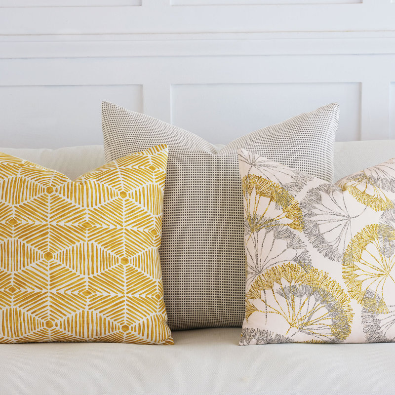 Gentry Square Pillow Cover & Insert
