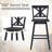Luvine Swivel Solid Wood Counter Stool-335806298-335806293