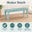 Banc en bois Weldy-83264278