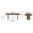 Ruma Dining Table Brown-103591096