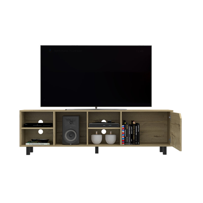 Crédence de rangement l 70,8 po, Beige