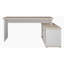 PONTYPOOL L-Shaped Particle Board / Chipboard Computer Desk