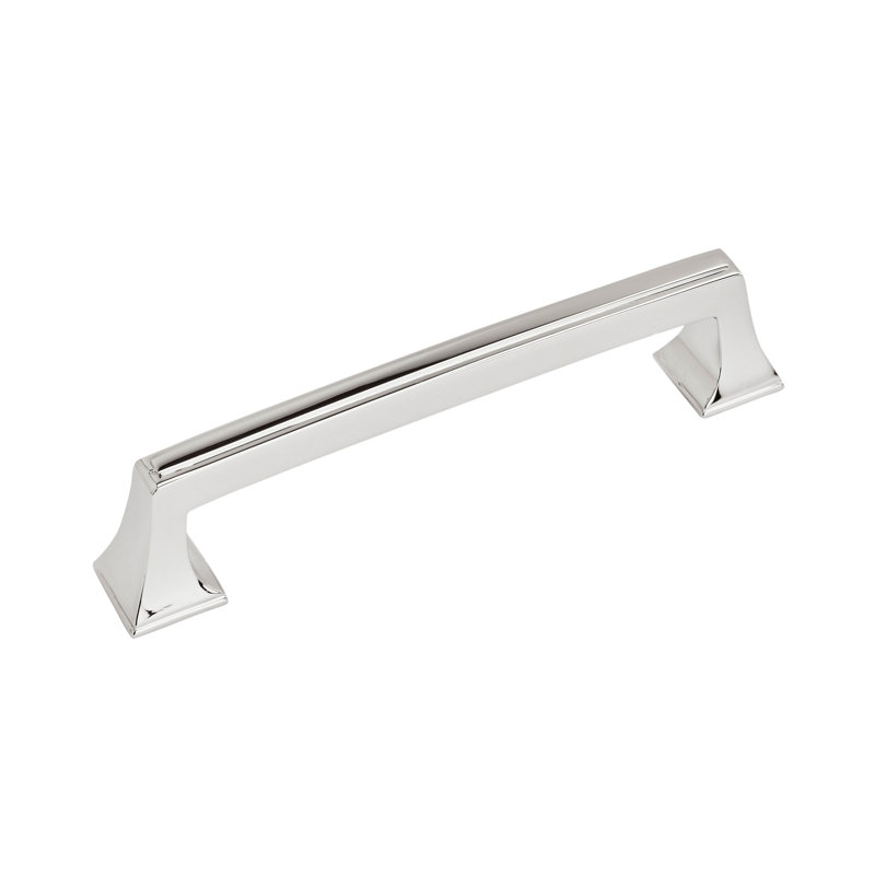 Poignée barre Mulholland, Chrome poli, 3.75"