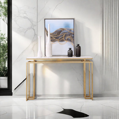 Modern Minimalist Art Console Table