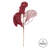 Fiddle Leaf Glitter Aritificial Christmas Spray-1085048251