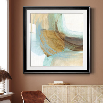 Blue Rhythm I - peinture encadrée