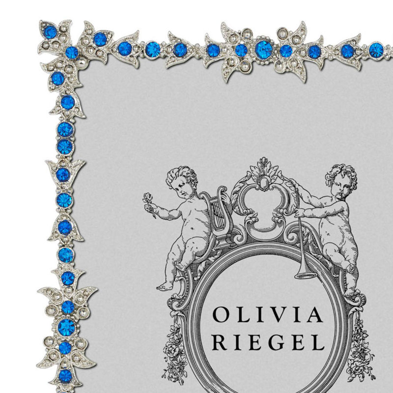 Luxembourg Metal Picture Frame, Silver