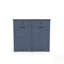 Armoire poubelle à double basculement Farmhouse Blue