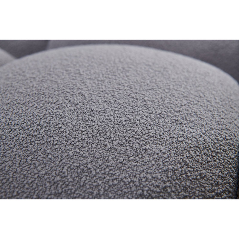 Canapé modulaire surdimensionné à bulles MI-2126B, Polyester gris