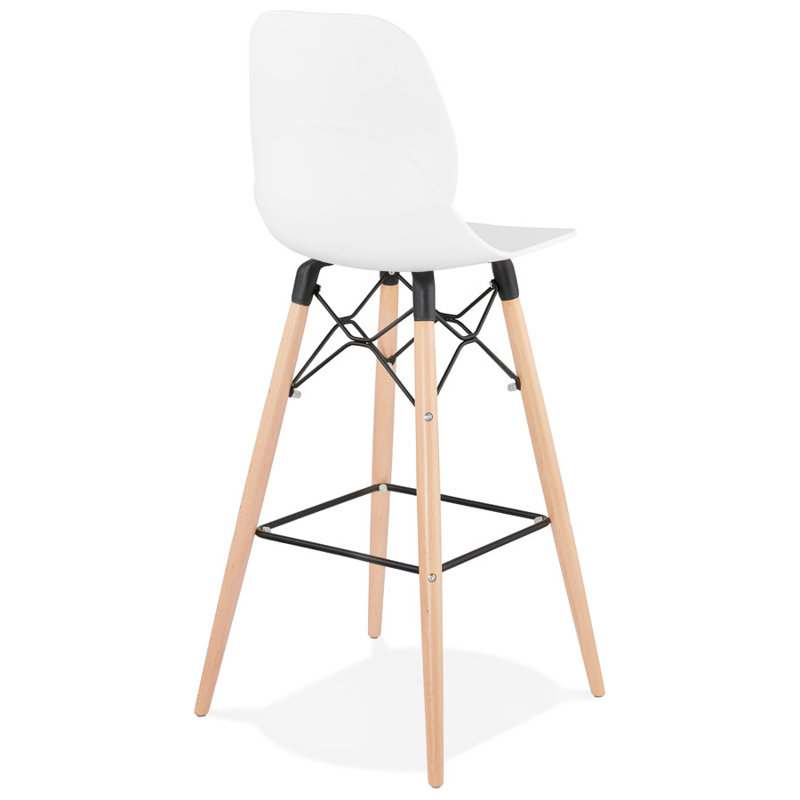 Counter Stool, White