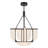 Anders 24-in Urban Bronze dimmable LED Chandelier-124959233